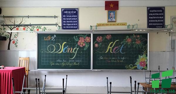 Nhận thi công và sửa chữa bảng trượt, bảng viết trường học tại TpHCM